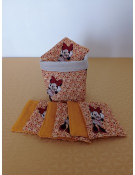 Lot panier +7 Lingettes Mickey